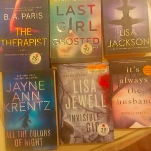 Set of 6 Crime Thrillers: